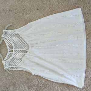 Lilly Pulitzer White Top Size L